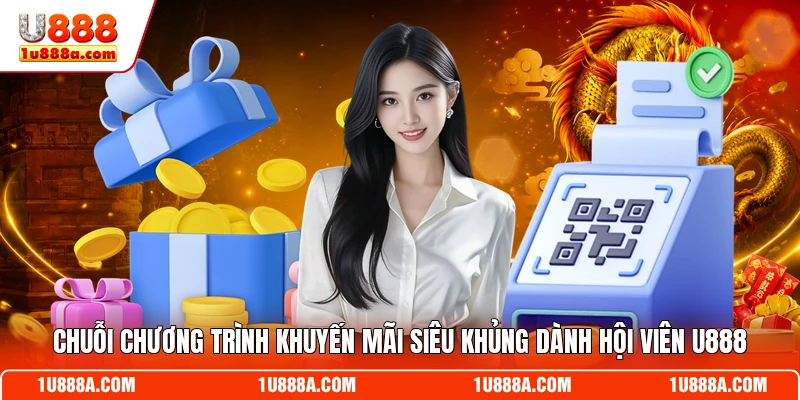 Chuỗi chương trình khuyến mãi siêu khủng dành hội viên U888